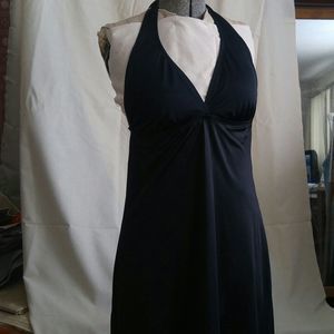 Swim dress maternity black long
